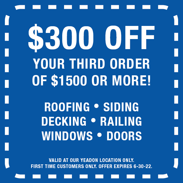 $300 off your 3rd purchase of $1500